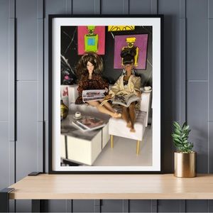 Barbie Print Wall Art